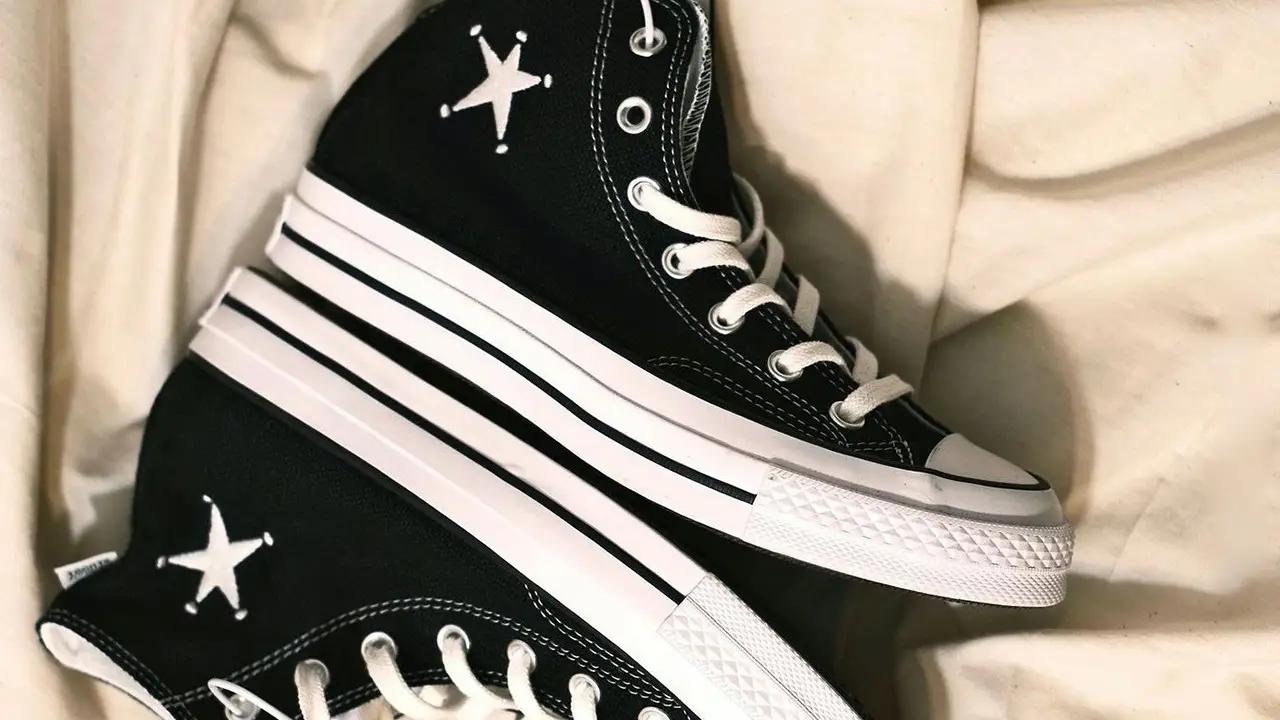 Your Best Look Yet at the Stussy x Converse Chuck 70 High | The Sole ...