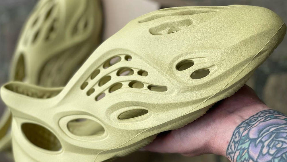 Image via teddyssole Yeezy Foam Runner "Sulfur"