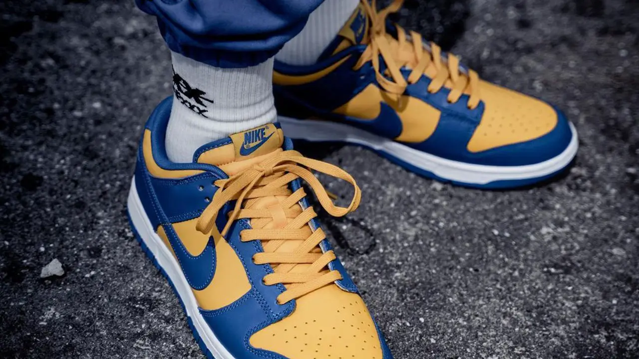 An On-Foot Look at the Nike Dunk Low UCLA