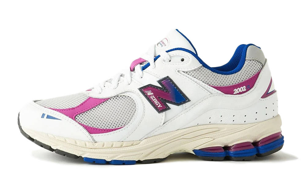 United Arrows x New Balance 2002R White Pink Blue