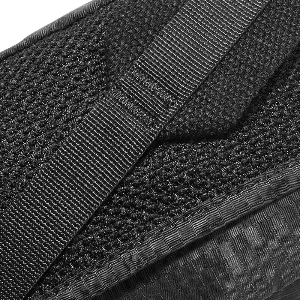 Acne Studios Aklia Plaque Face Cross Body Bag Black belt