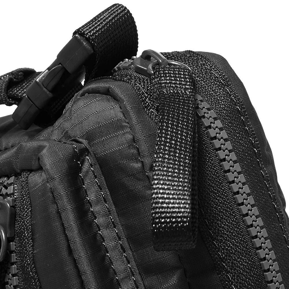 Acne Studios Arvel Plaque Face Cross Body Bag Black zip