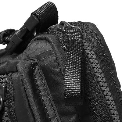 Acne Studios Arvel Plaque Face Cross Body Bag Black zip
