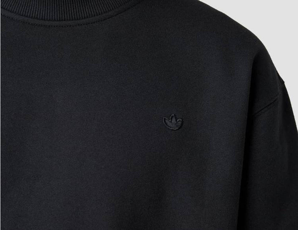 adidas Contempo Crew Sweat Black logo