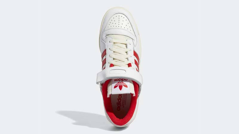 adidas Forum 84 Low White Vivid Red Middle