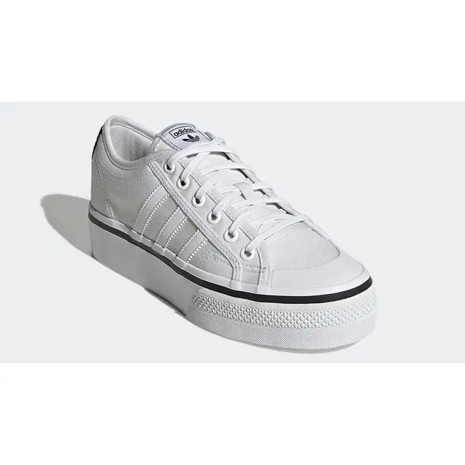 adidas Nizza Platform White Black | Where To Buy | GW3870 | The Sole ...