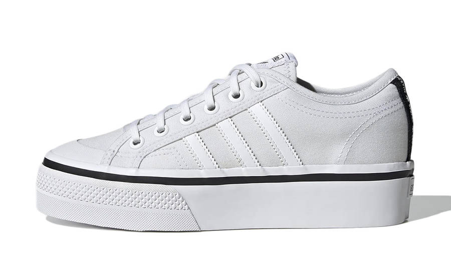 adidas Nizza Platform White Black | Where To Buy | GW3870 | The Sole ...