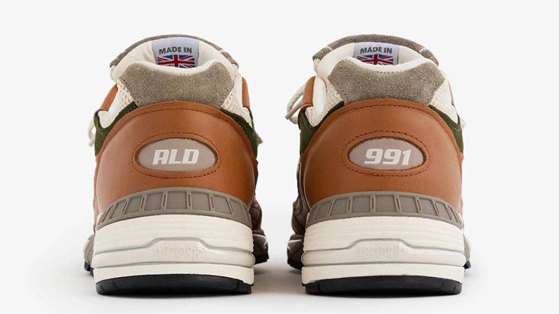 Aimé Leon Dore x New Balance 991 MiUK Tan back