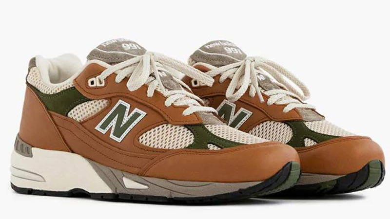 Aimé Leon Dore x New Balance 991 MiUK Tan front