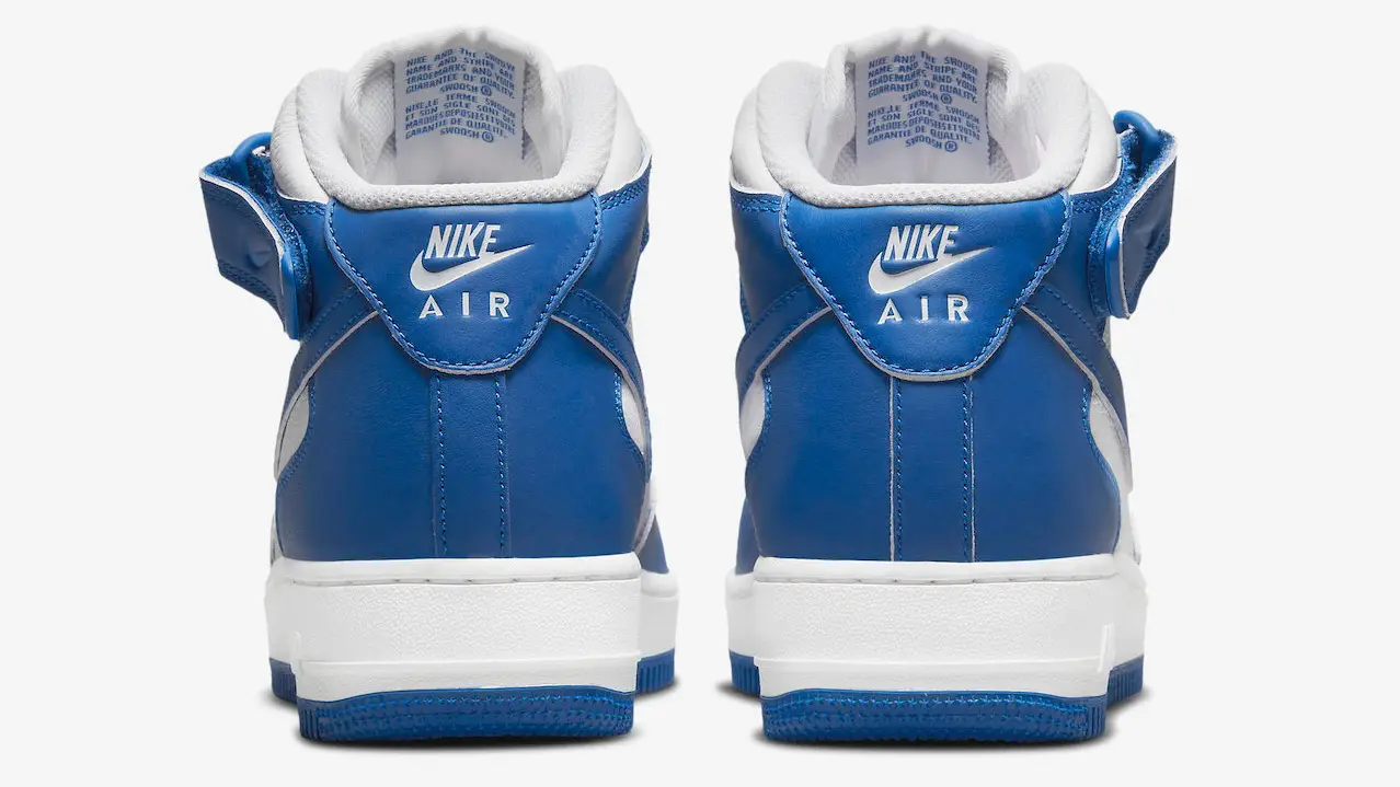 The Nike Air Force 1 Mid Surfaces in a 