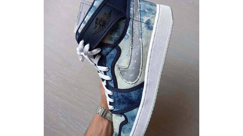 Air Jordan 1 KO Sashiko In Hand Side