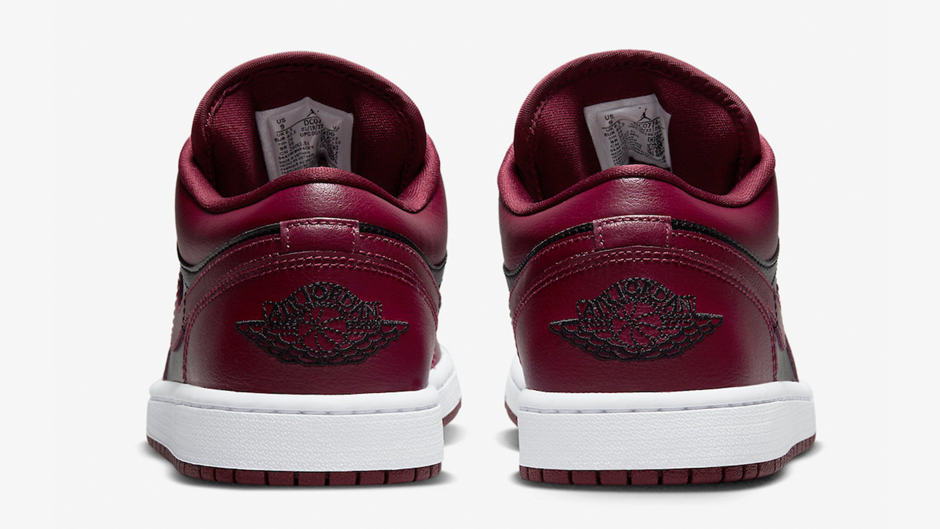 air jordan 1 low dark beetroot valor