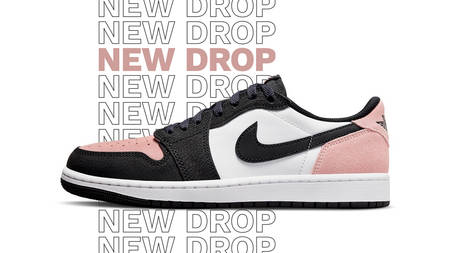 Official Images of the Air Jordan 1 Low OG "Bleached Coral" Are Here