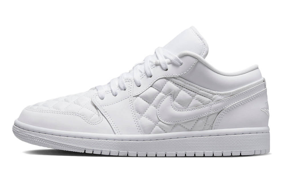 Air Jordan Low Quilted Triple White Where To Buy DB6480-100