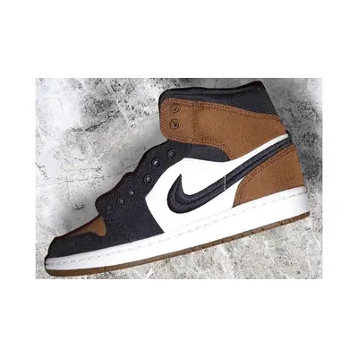 Air jordan store 1 mid brown