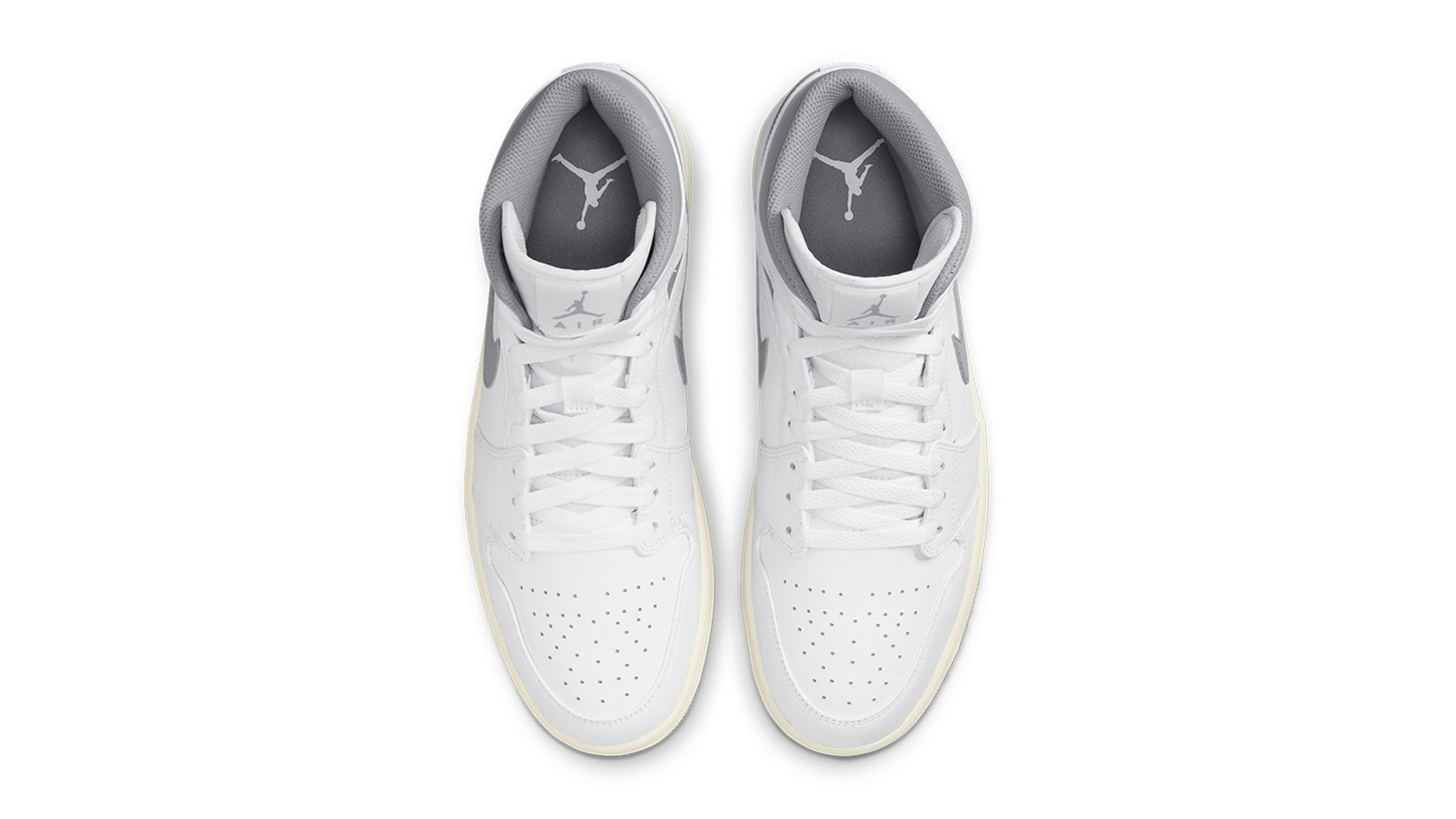 Air Jordan 1 Mid Neutral Grey 4