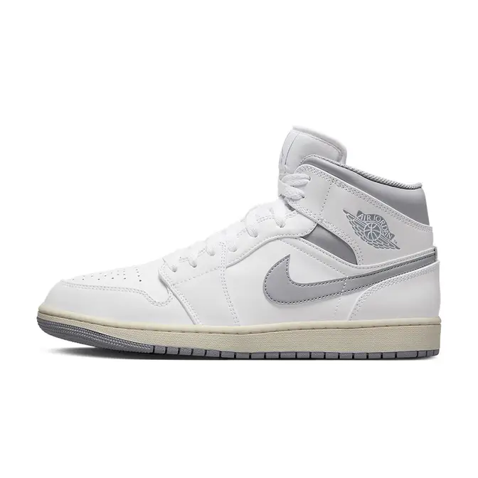 Air Jordan 1 Mid Neutral Grey | Where To Buy | 554724-135 | The Sole ...