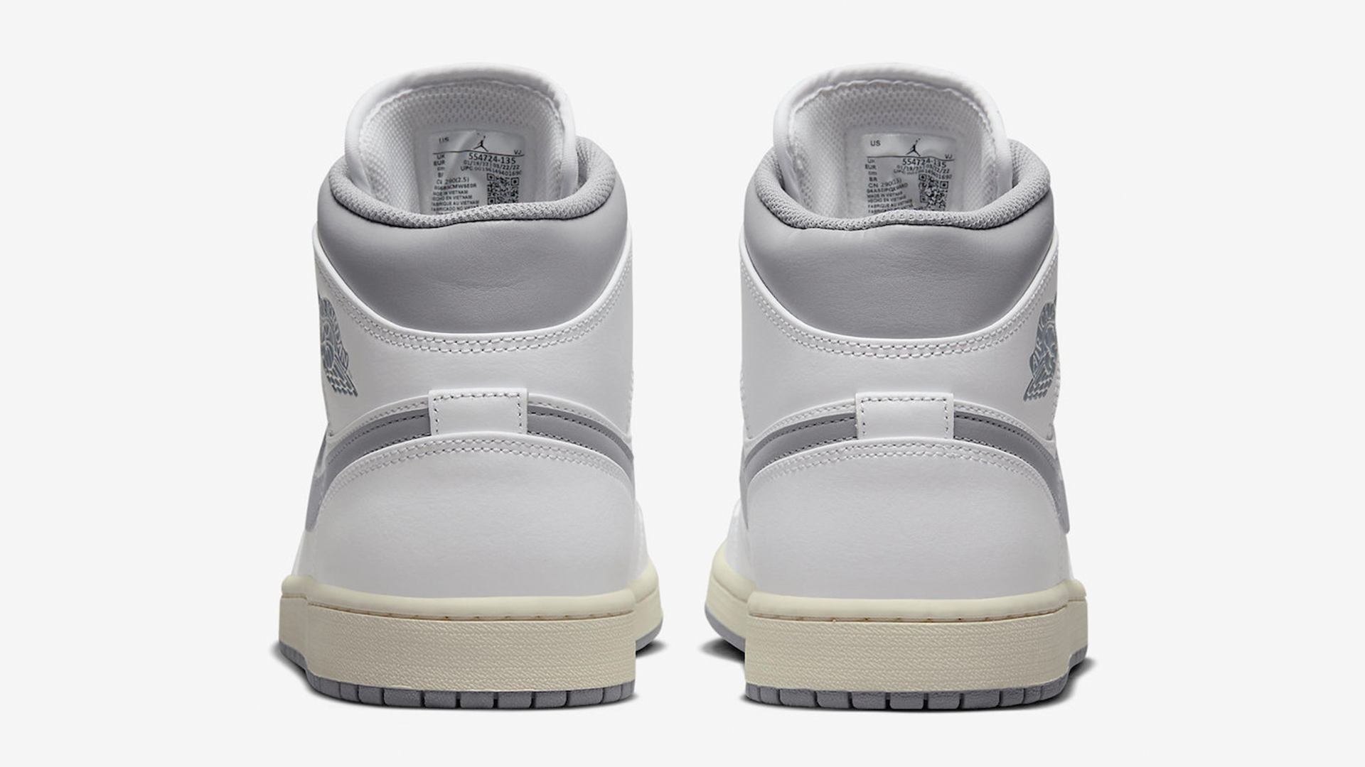 Air Jordan 1 Mid Vintage grey
