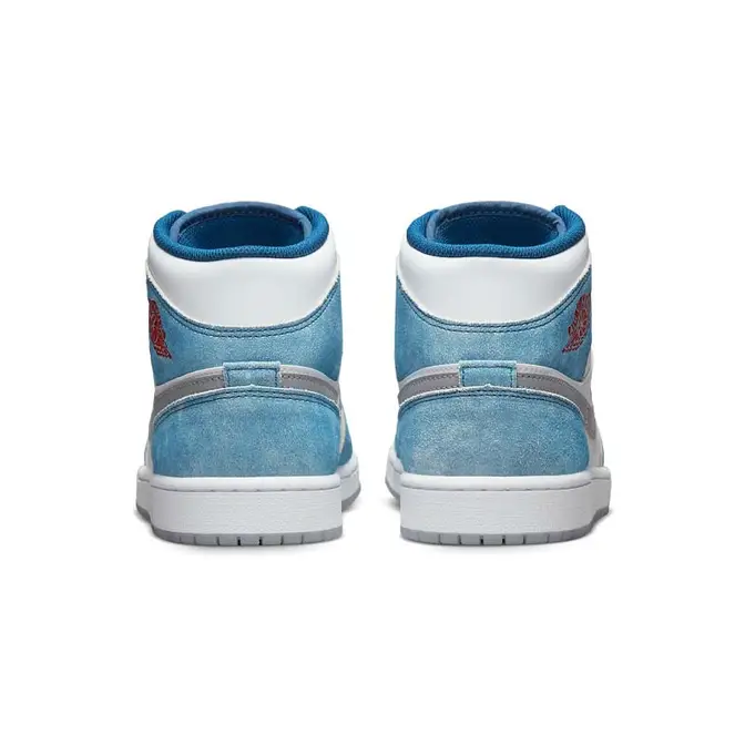 Air Jordan 1 Mid French Blue Fire Red | Where To Buy | DN3706-401 | The ...