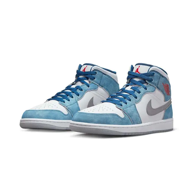 Jordan 1 mid 2024 blue and red