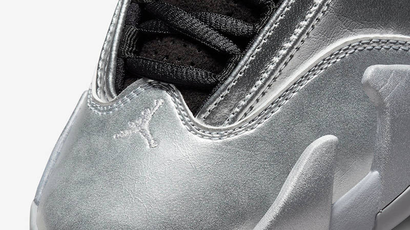 Air Jordan 14 Low Metallic Silver DH4121-060 Detail