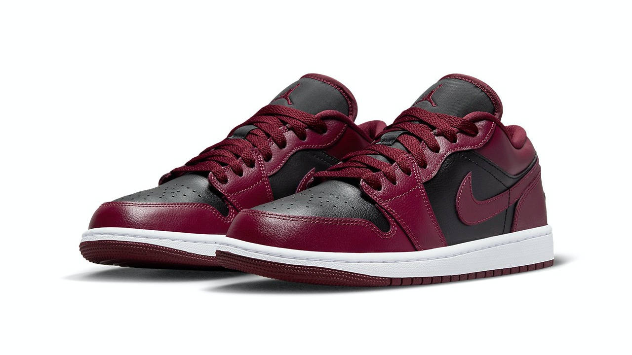 AJ1 Low Maroon 3