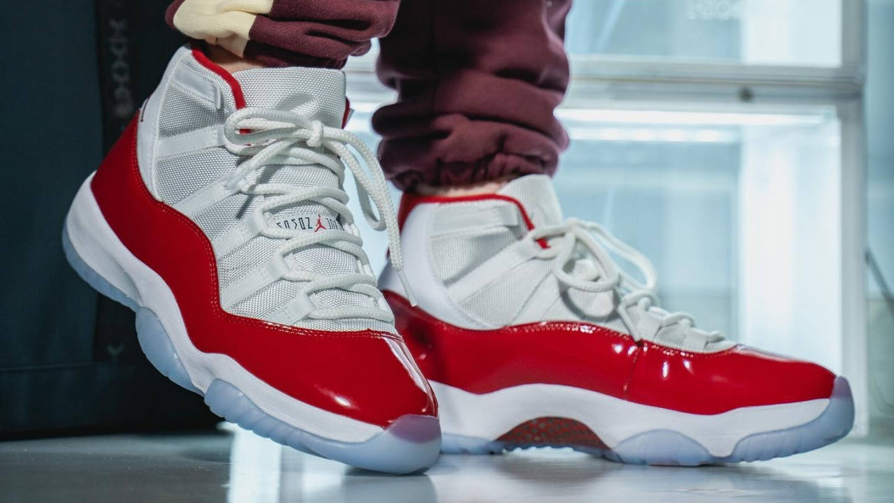 cherry red 11 jordans