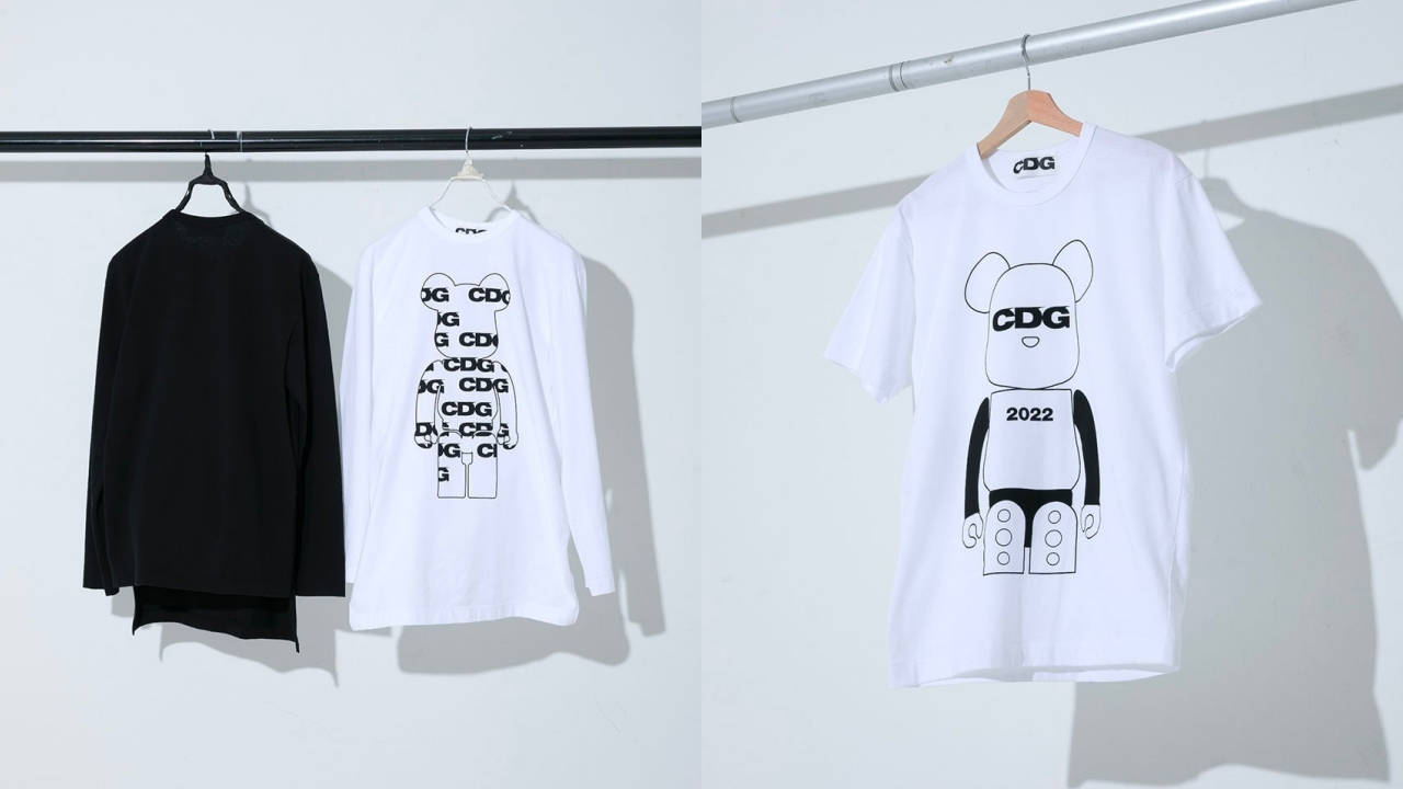 BE@RBRICK x CDG Showcase a Selection of Limited Tees