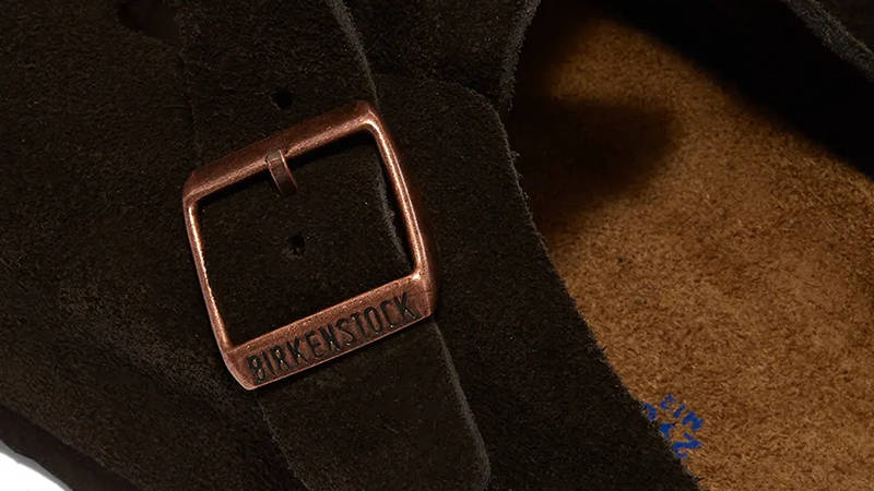 Birkenstock Boston Mocha Suede