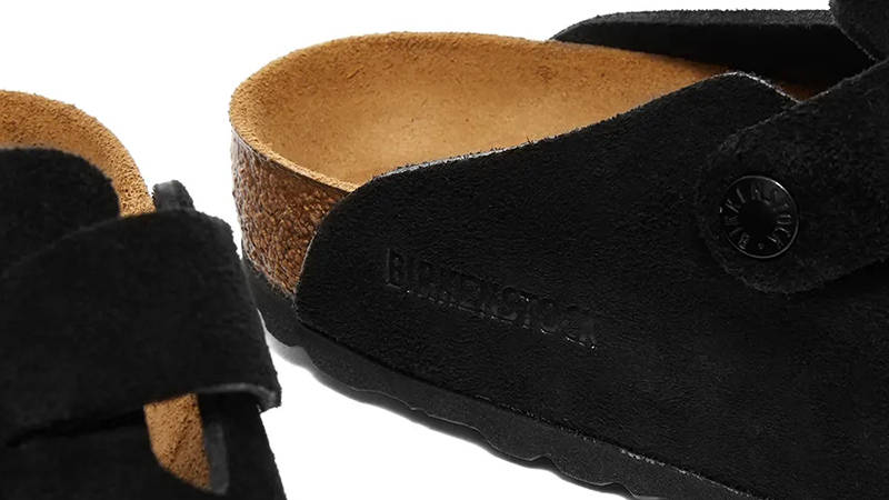 Birkenstock Boston SFB Black Suede | Where To Buy | 660471 | The