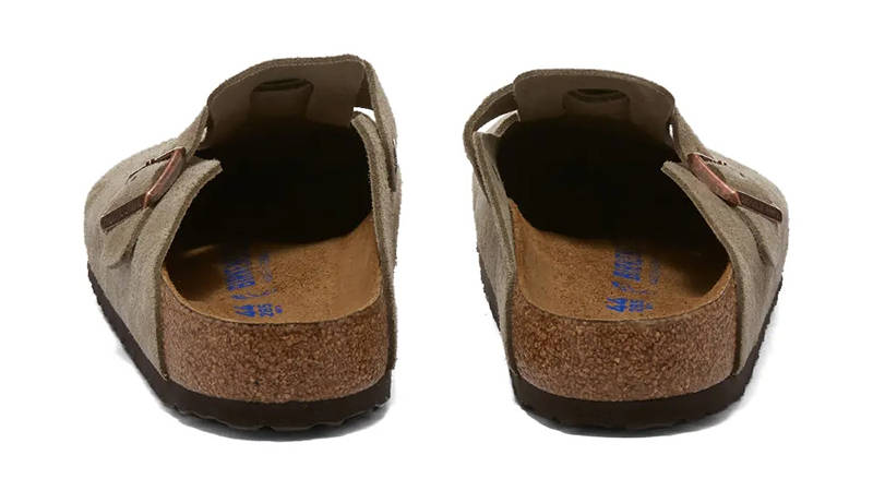 Birkenstock Boston SFB Taupe Suede