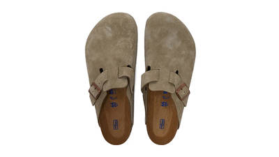 Birkenstock Boston SFB Taupe Suede | Where To Buy | 560771 | The Sole ...