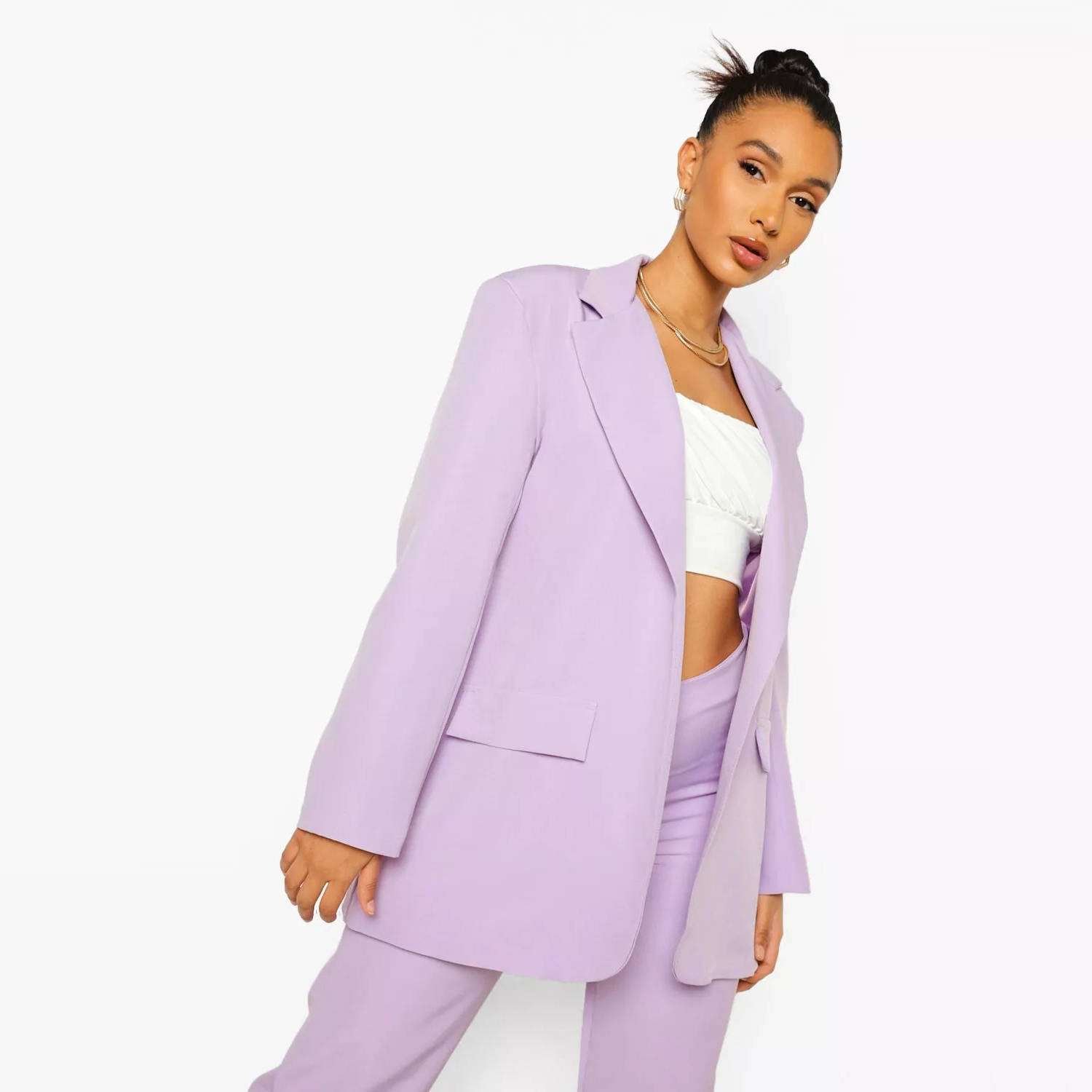 Boohoo Oversized Tailored Blazer