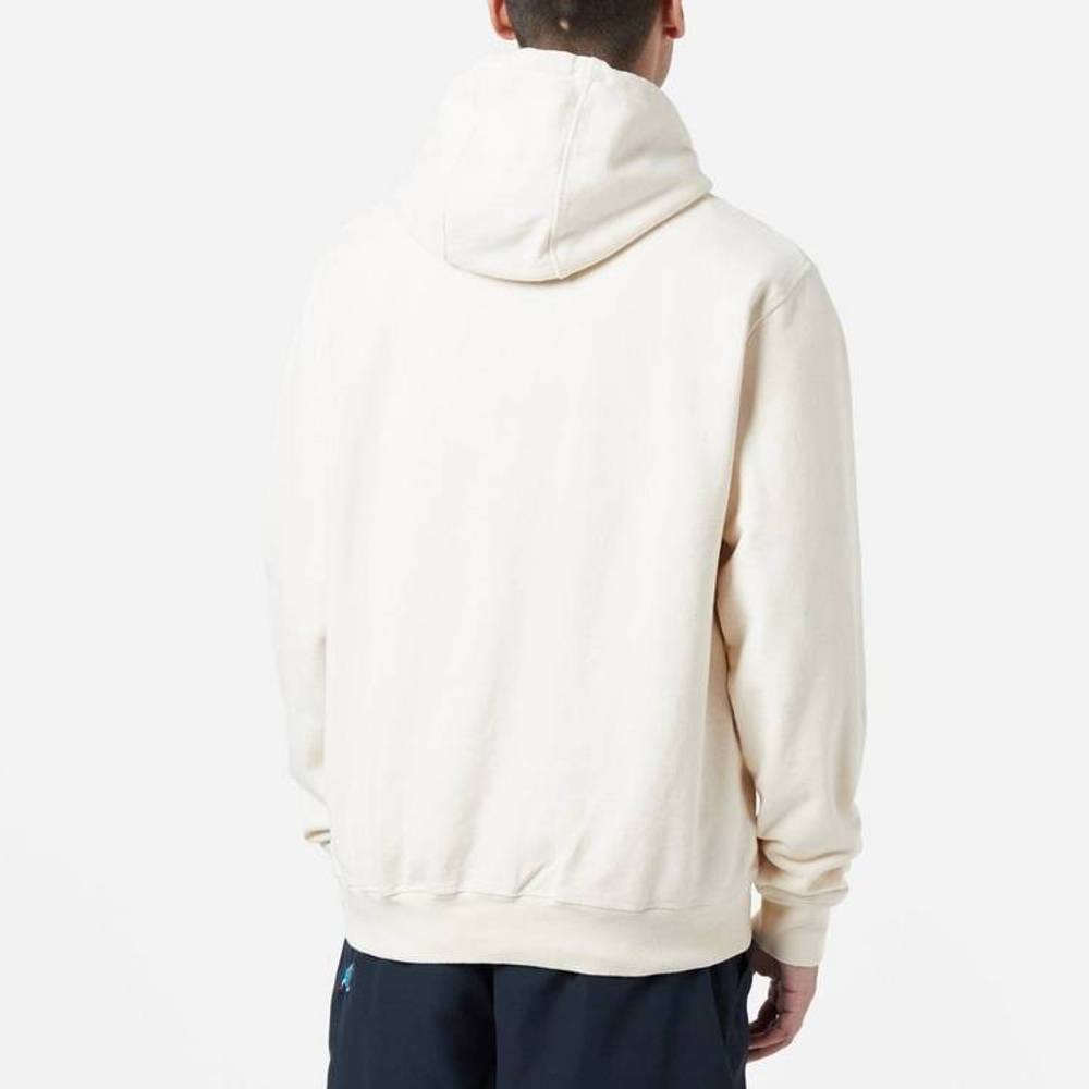 by Parra Abstract Shapes Hoodie Cream back