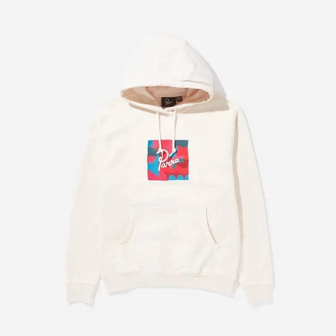 by Parra Abstract Shapes Hoodie Cream feature
