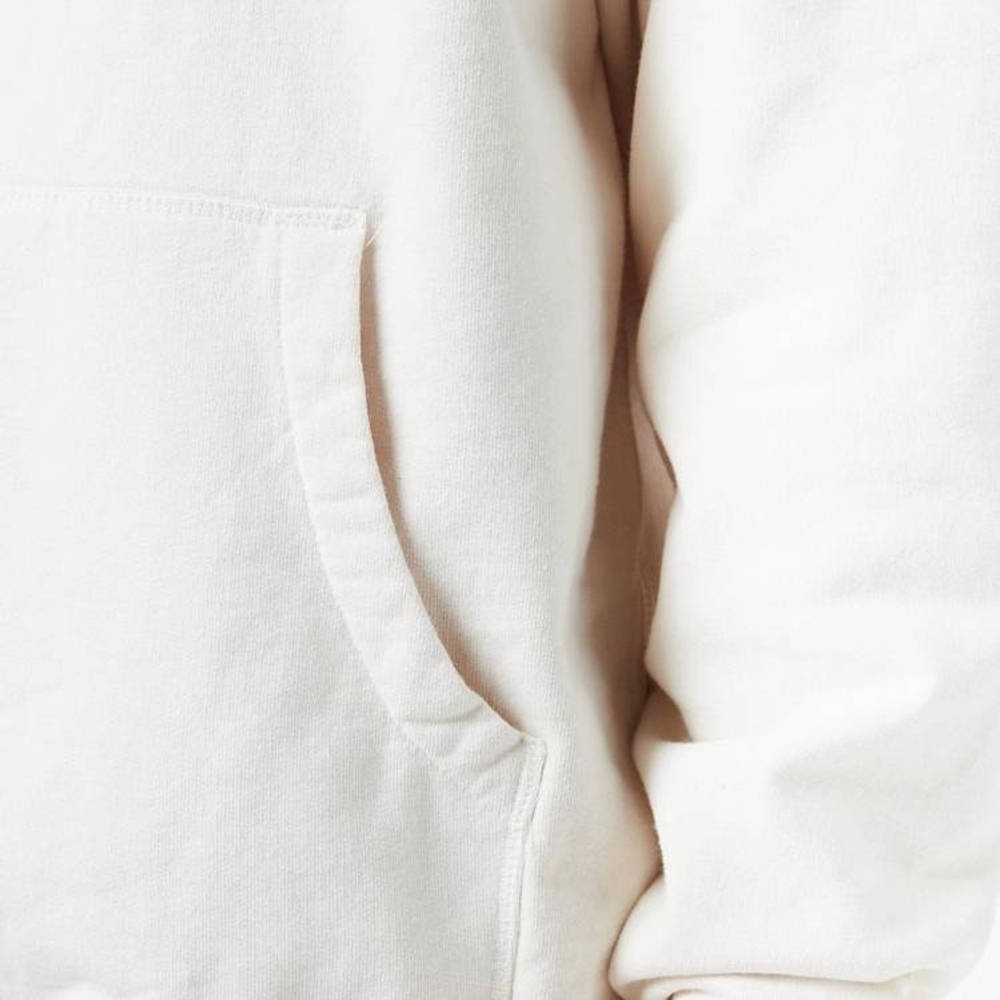 by Parra Abstract Shapes Hoodie Cream pocket