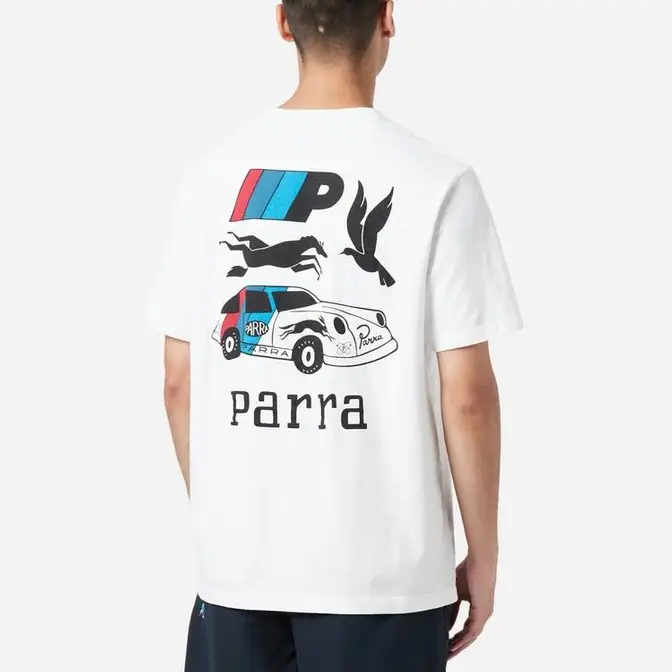 by Parra Racing Team T-Shirt White back
