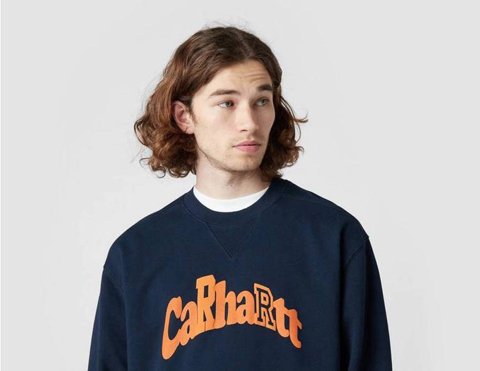 Carhartt WIP Amherst Sweat Navy face