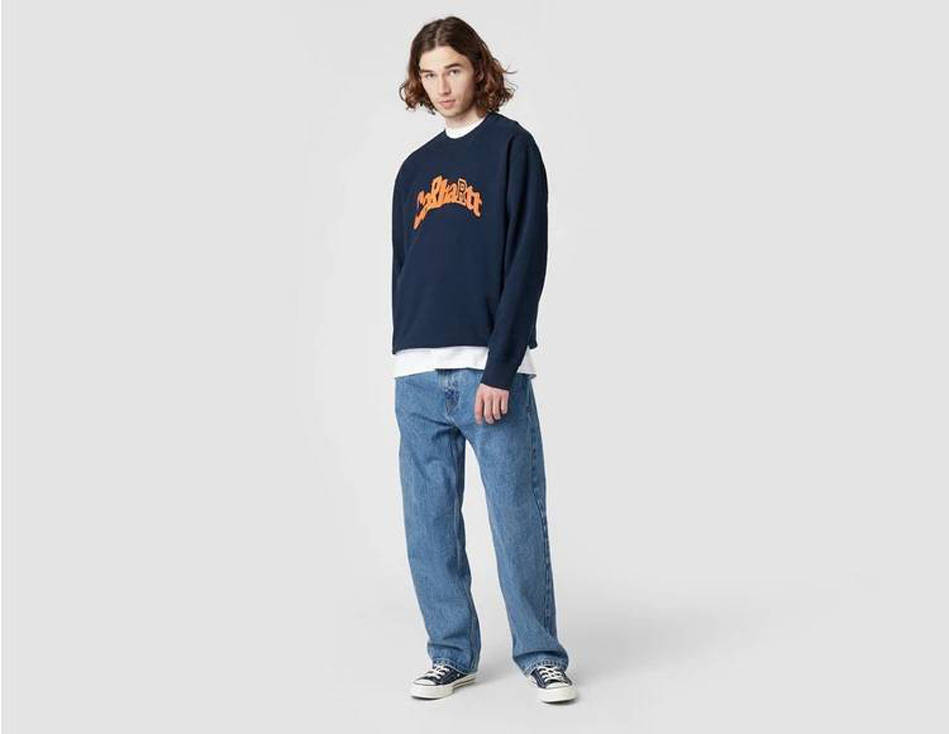 Carhartt WIP Amherst Sweat Navy full