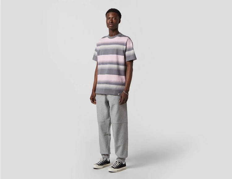 Carhartt WIP Hanmore Stripe T-Shirt Pink Full
