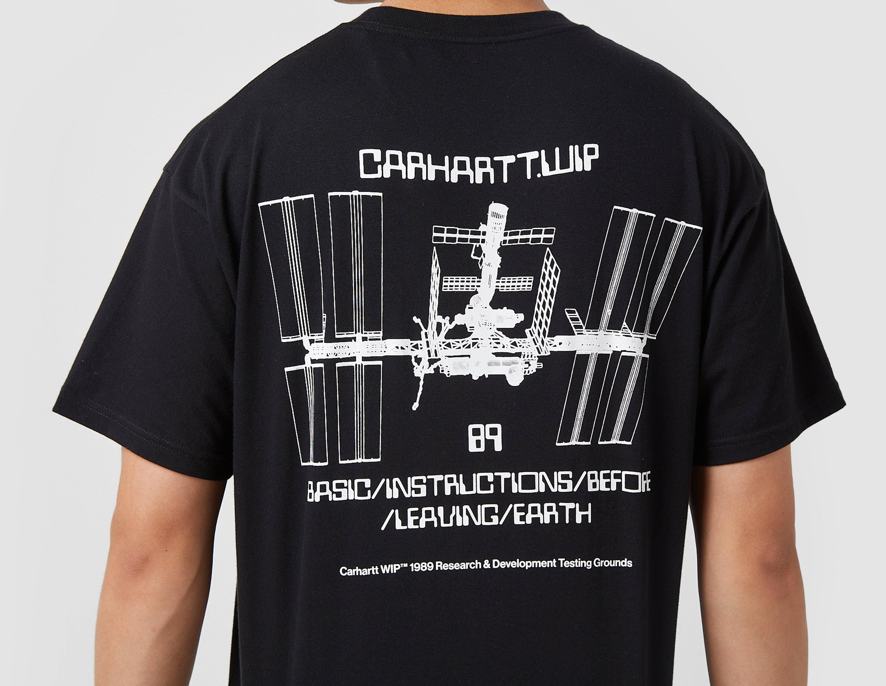 Carhartt WIP Leaving Earth T-Shirt Black Detail 2