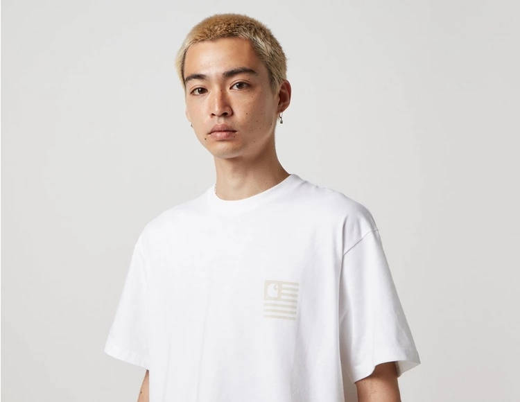 Carhartt WIP Medley State T-Shirt White Detail 2
