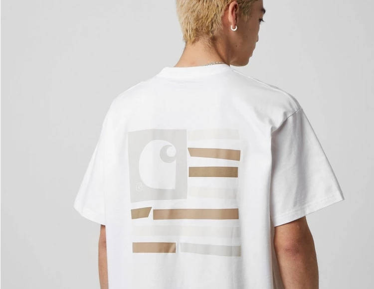 Carhartt WIP Medley State T-Shirt White Detail 3