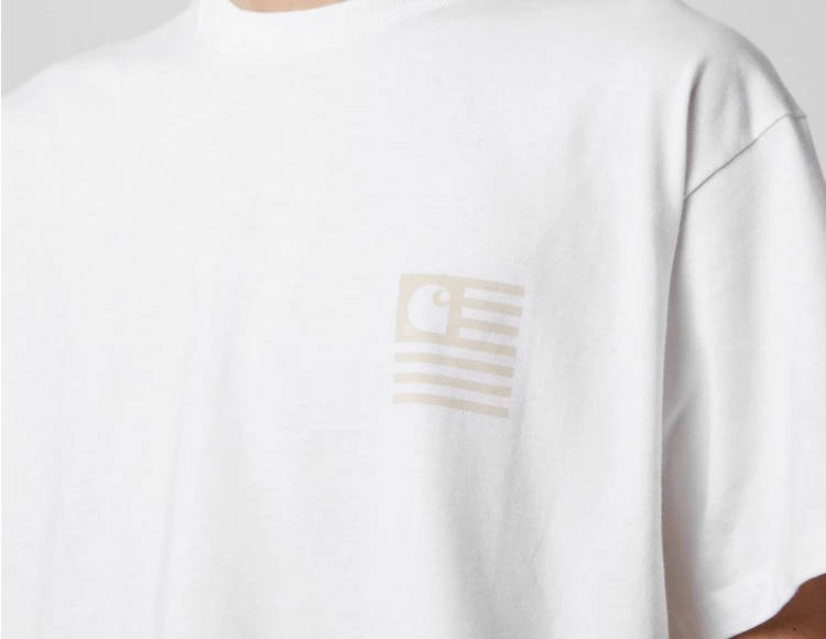 Carhartt WIP Medley State T-Shirt White Detail