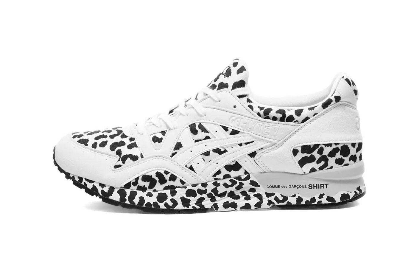 The Sole Supplier Buty fuerte asics Bordowe Lyte V Pack Serves Monochromatic Looks The COMME des GARCONS SHIRT x fuerte asics Gel