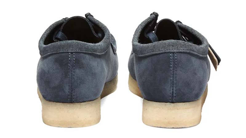 Clarks Originals Wallabee Blue Suede Back