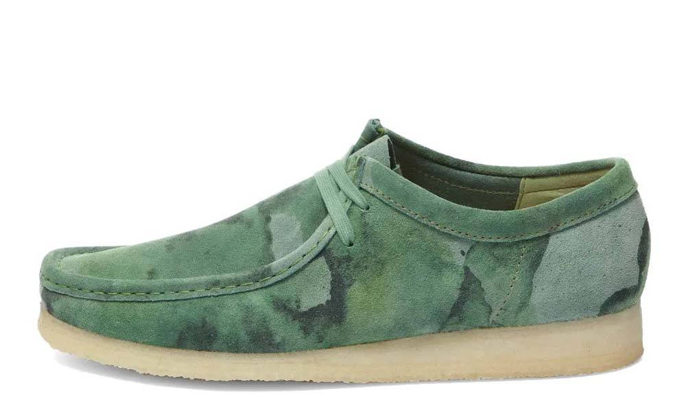 Clarks Originals Wallabee Green Camo