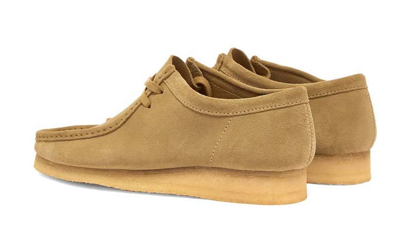 Clarks Originals Wallabee Maple Suede Back