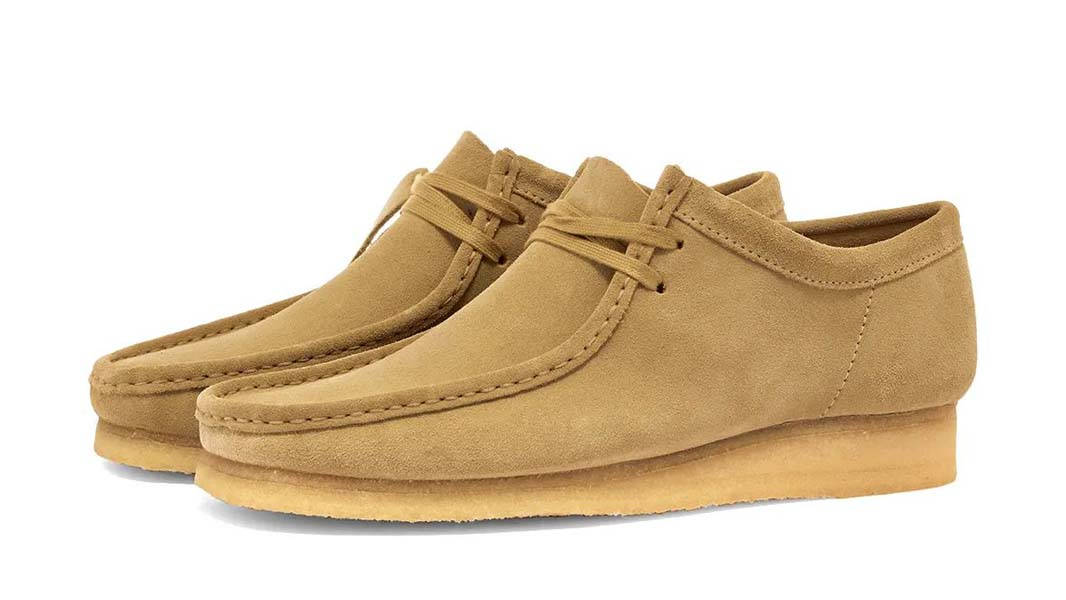 Clarks Originals Wallabee Maple Suede Front