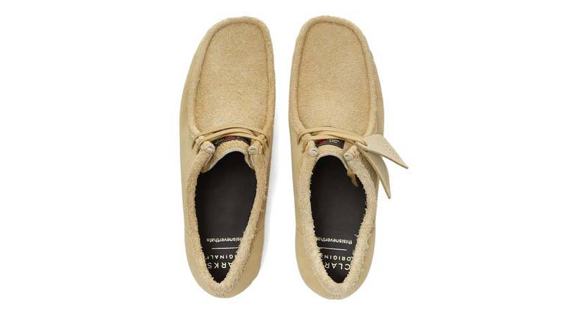 Clarks Originals x thisisneverthat Wallabee Maple Combi